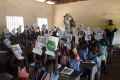 Haul Road Safety Awareness with local school children